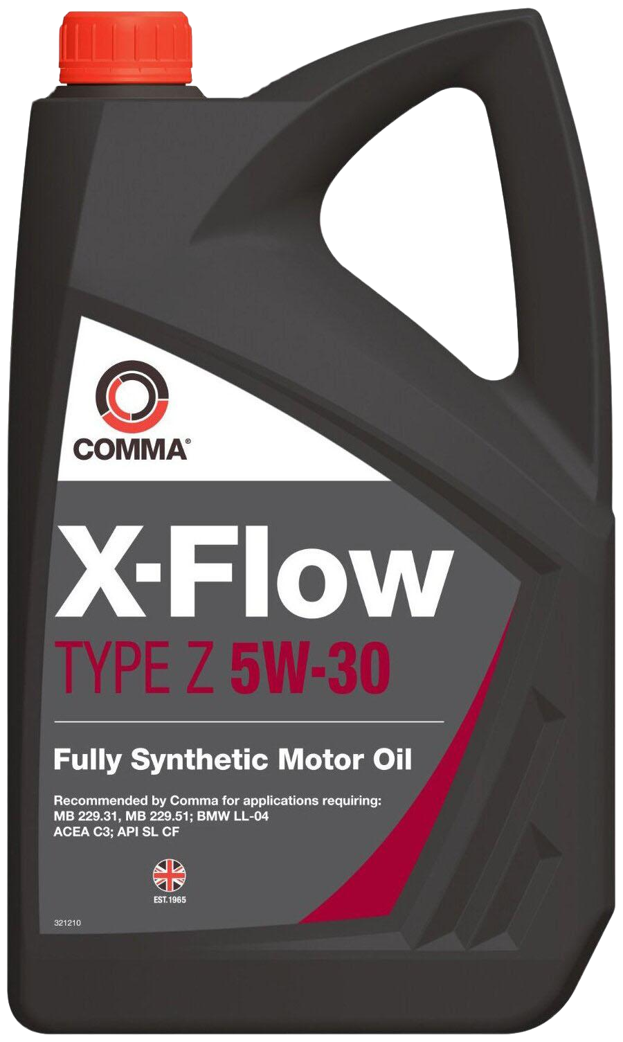 Моторное масло Comma X-Flow Type Z 5W-30, 4л